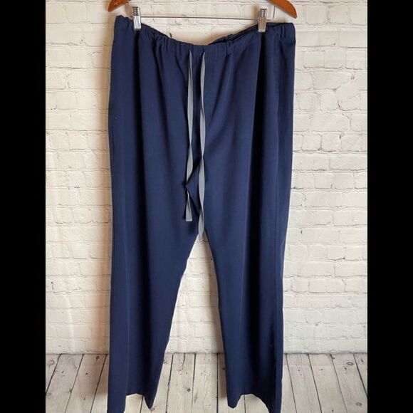 Figs Blue Pisco Basic Scrub Pants XL - Picture 2 of 14